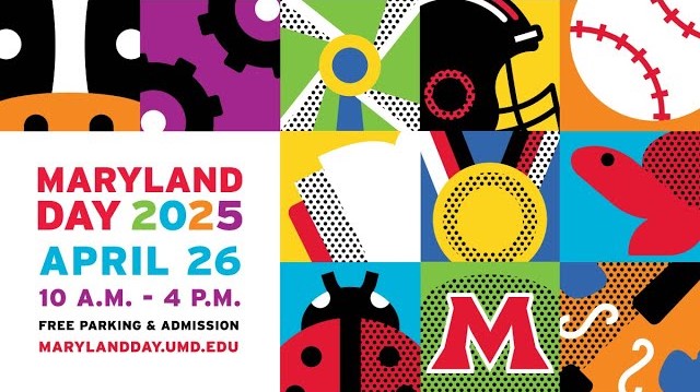 Maryland Day festival on UMD campus with families and activities