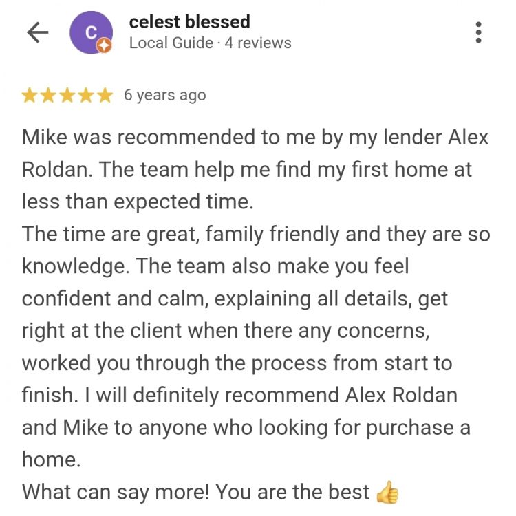 Google Review 13 | Mike Mondy - Keller Williams Realty