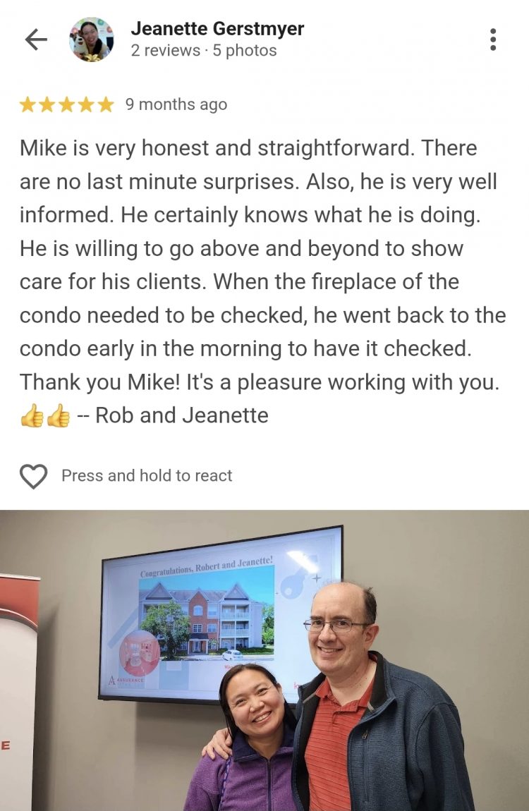 Google Review 2 | Mike Mondy - Keller Williams Realty